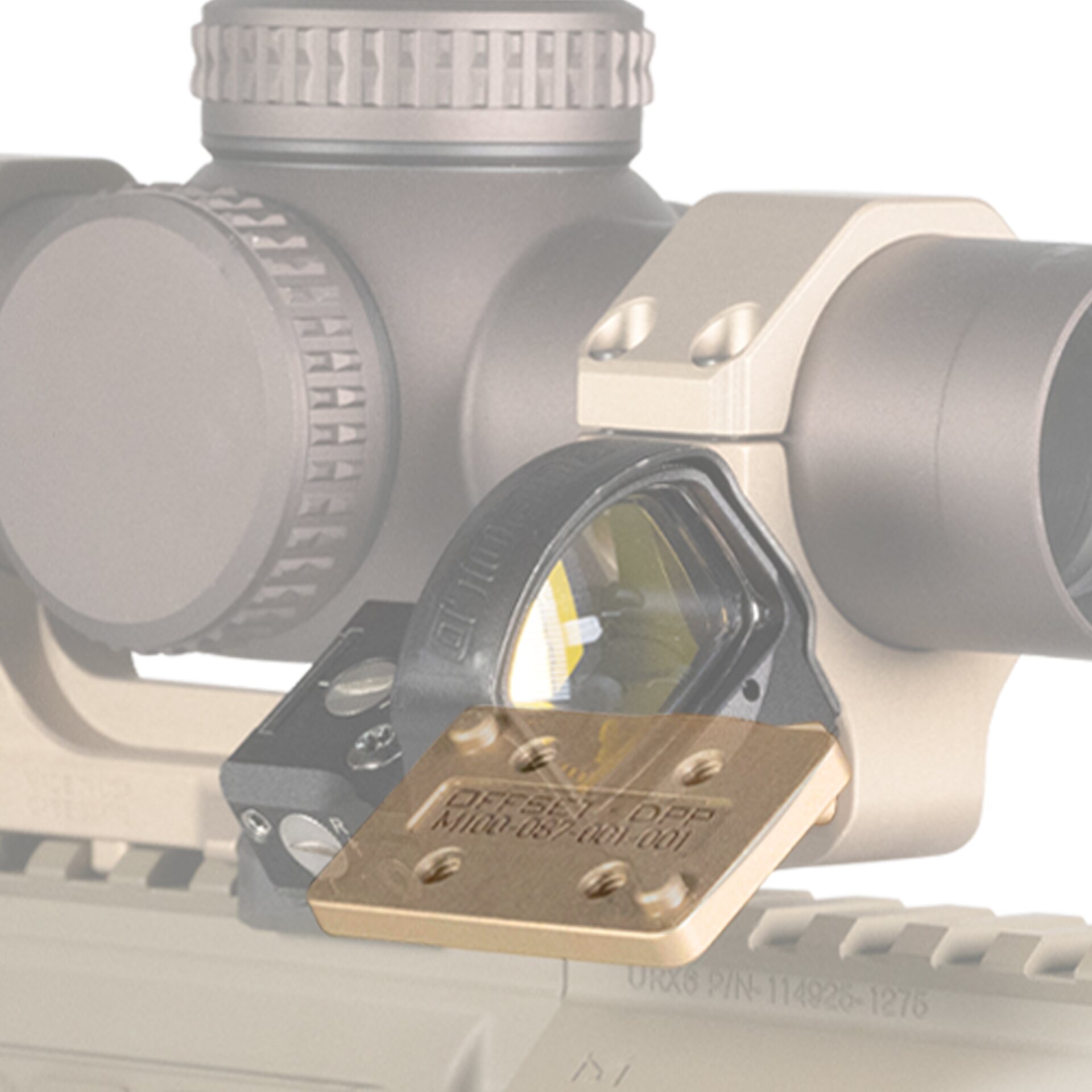 Reptilia AUS™ Offset for Leupold® Delta Point Pro™ FDE