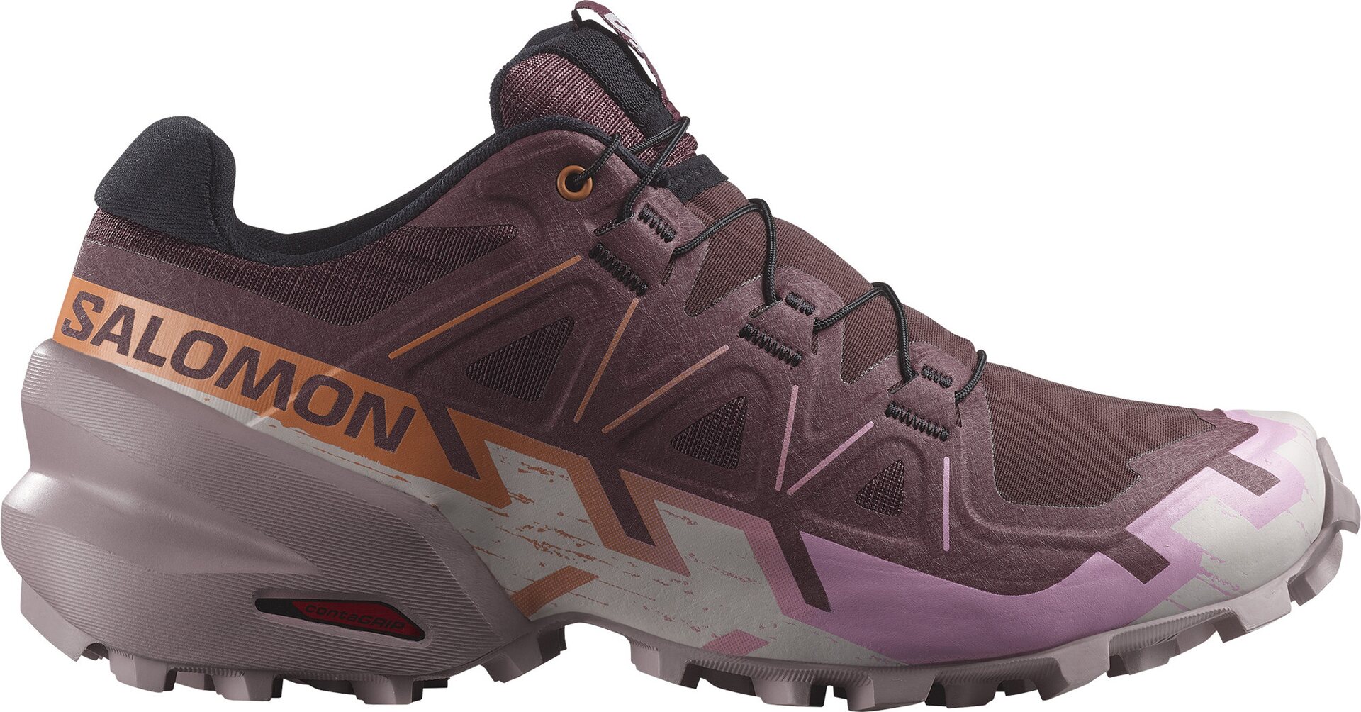Salomon Speedcross 6 Womens Catawba Grape / Papaya / Deauville Mauve