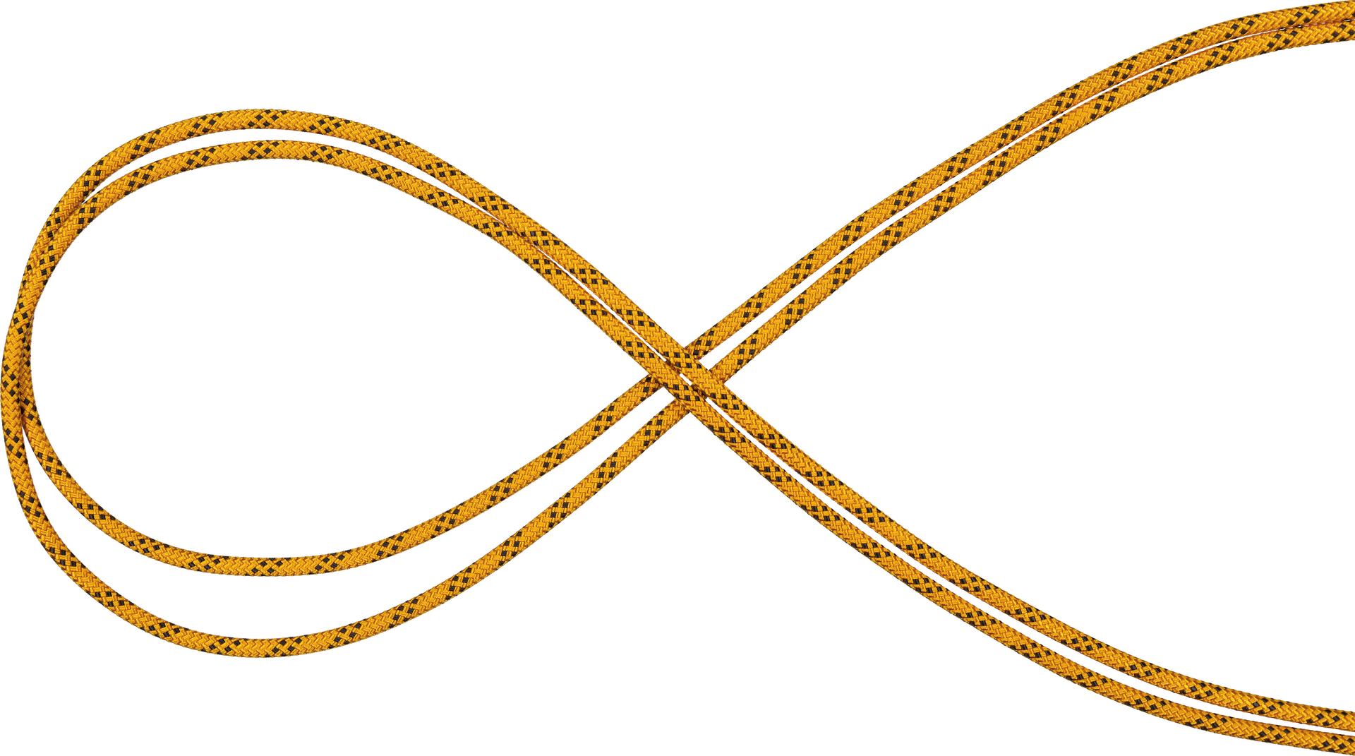 Mammut 10.0 Performance Static, metreittäin Yellow-Black