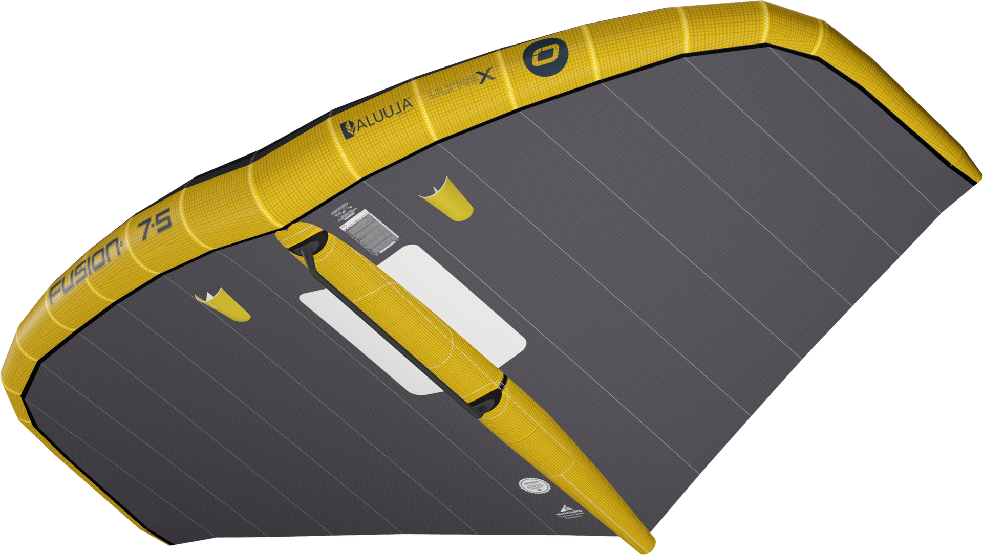 Ozone Fusion V3 Ultra-X Wing 7.5 Black/Dark Grey