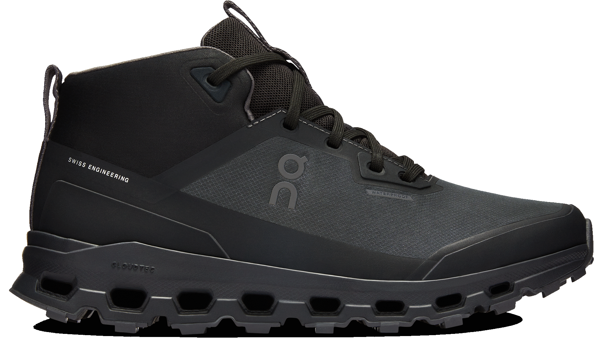 On Cloudroam Waterproof Womens Black / Eclipse
