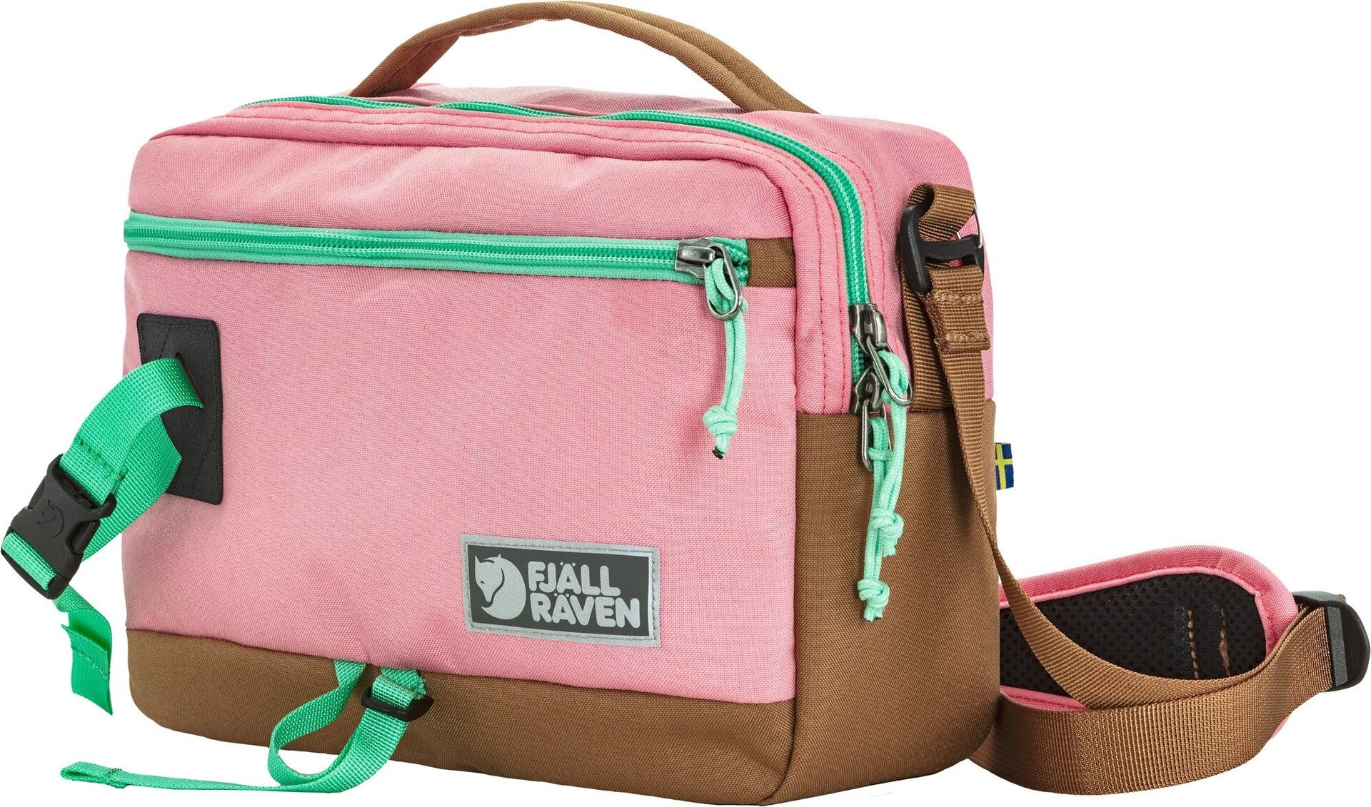 Fjällräven Vardag Shoulder Bag 6 Poppy Pink/Khaki Dust (354-228)