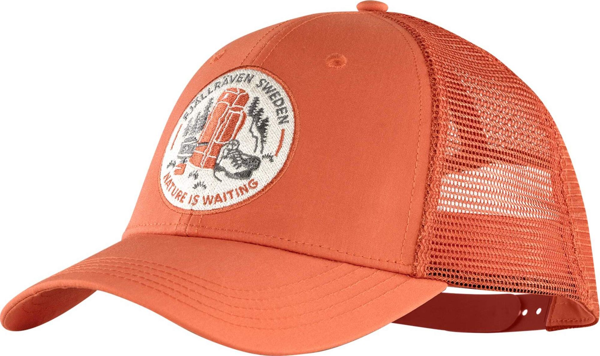 Fjällräven Fikapaus Långtradarkeps Rowan Red (333)