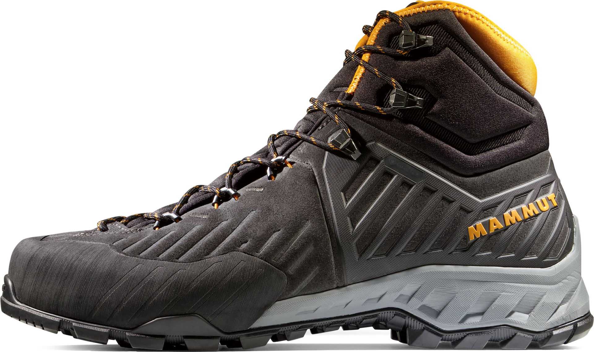 Mammut Alnasca Pro II Mid GTX Mens Black/Dark Radiant