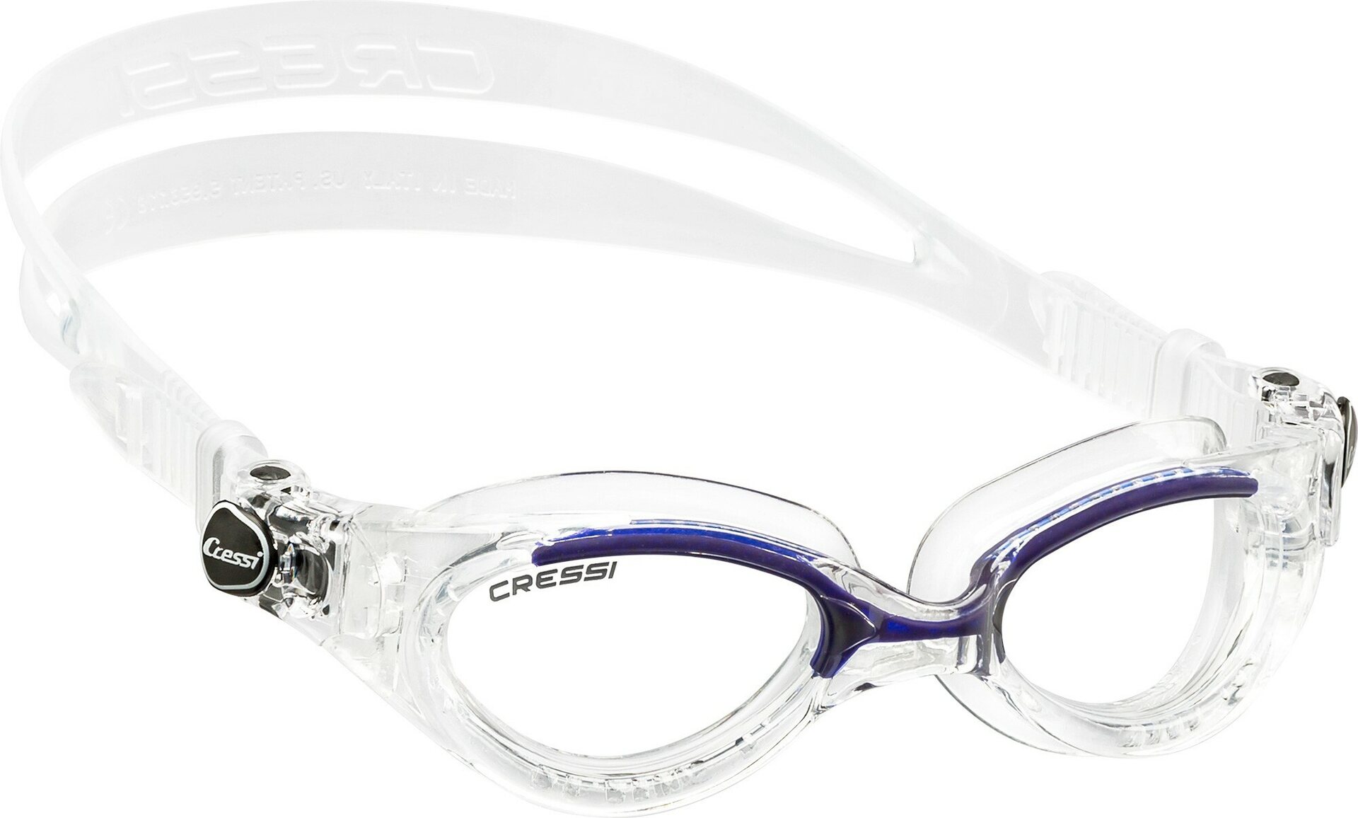 Cressi Flash Lady Clear / Clear Blue