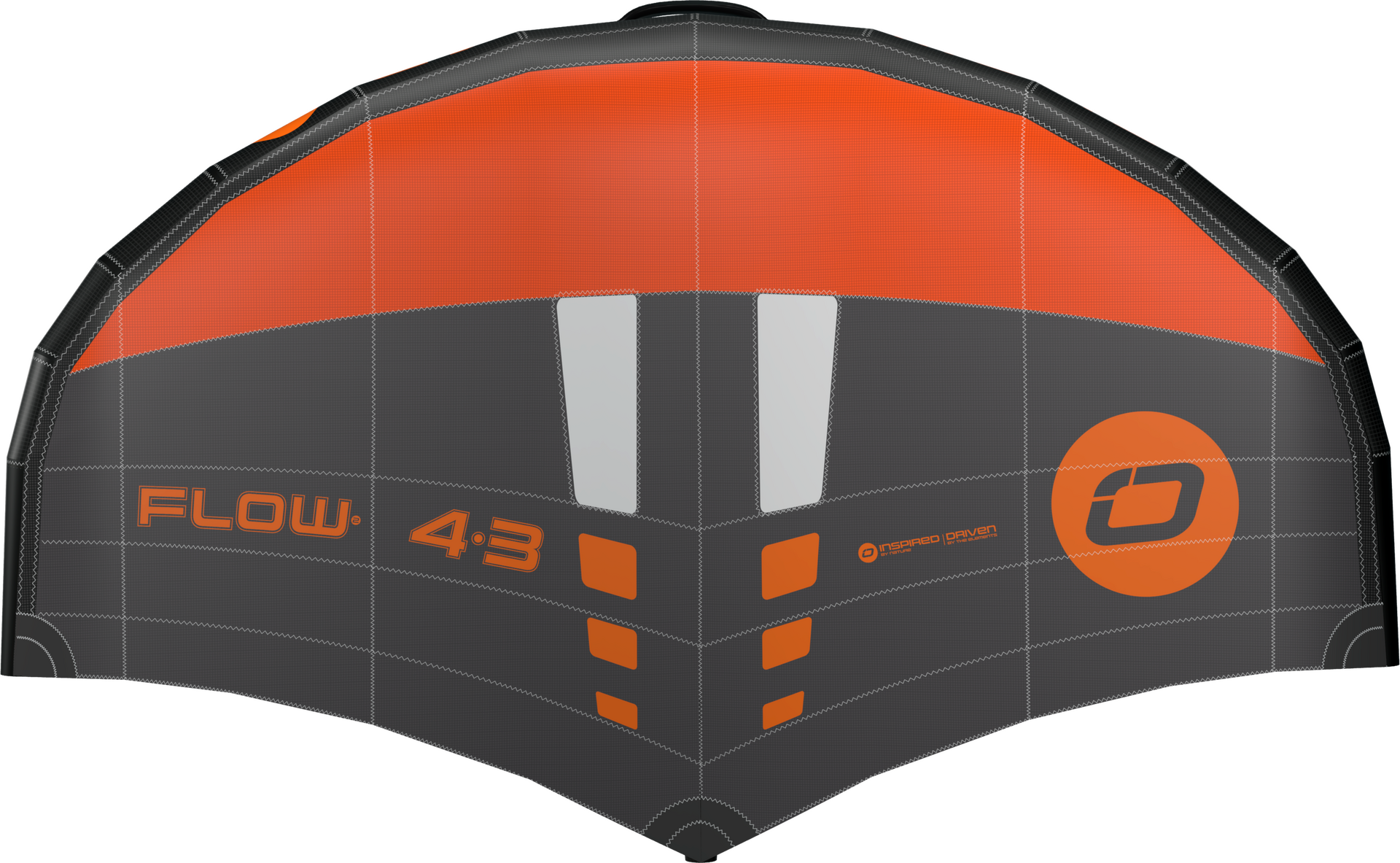 Ozone Flow V2 Wing 2.4m² Orange/Dark Grey