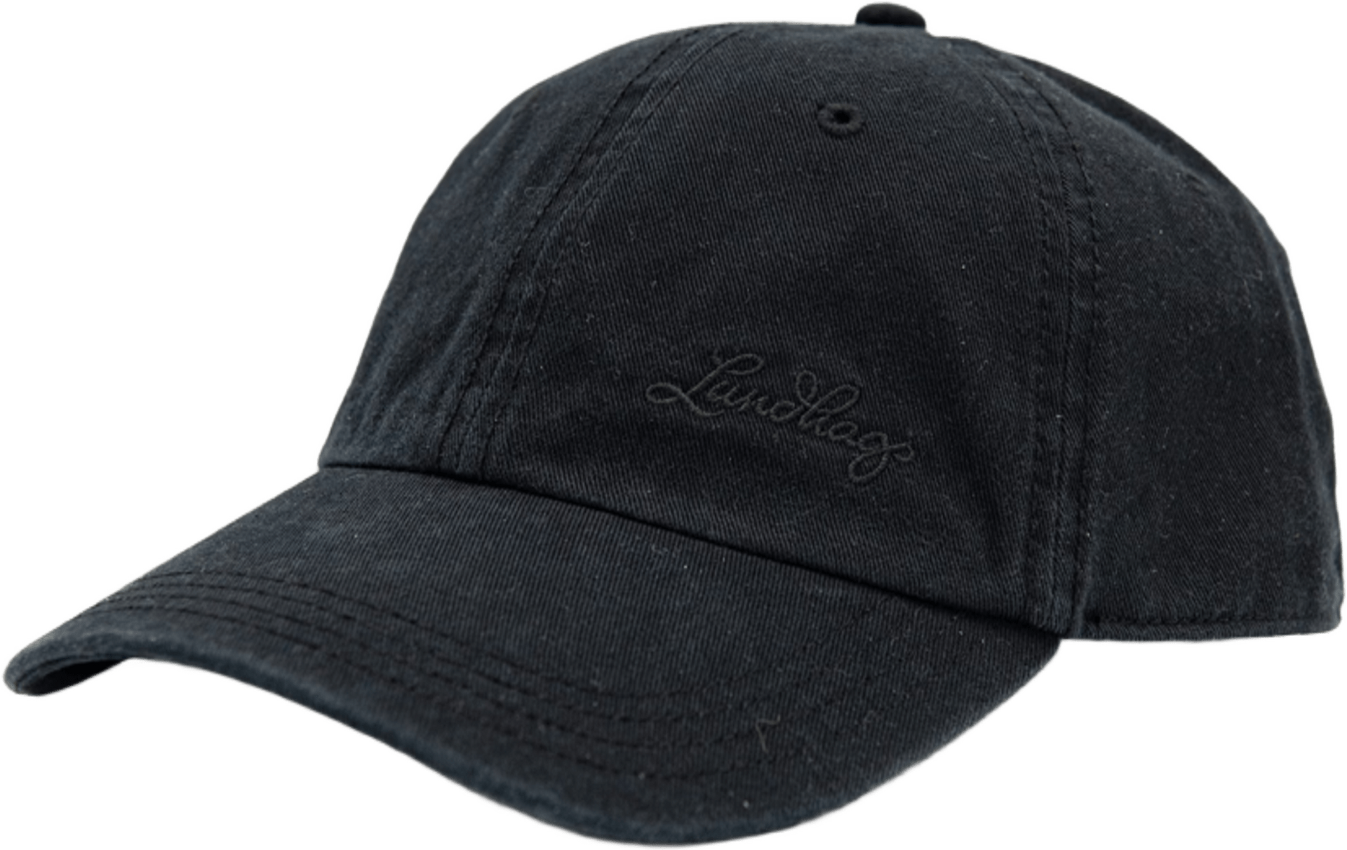 Lundhags Dad Cap Black (10000)