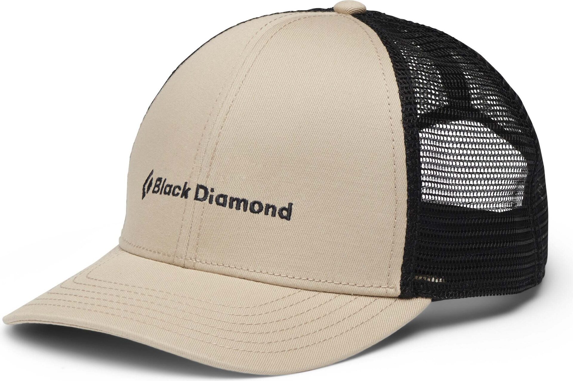 Black Diamond BD Trucker Hat Khaki - Black - BD Wordmark