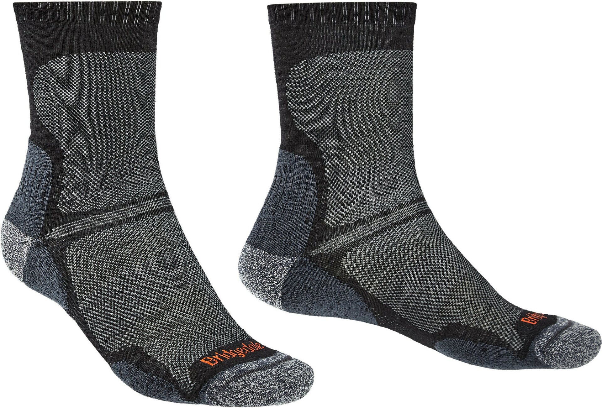 Bridgedale Hike Ultra Light Merino Performance Crew Black