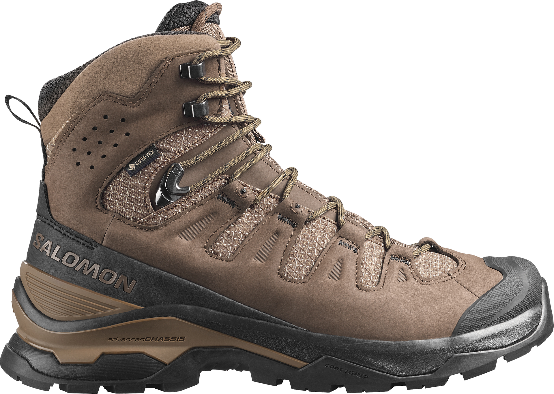 Salomon Quest 5 GTX Mens Dark Earth/Black/Dark Earth