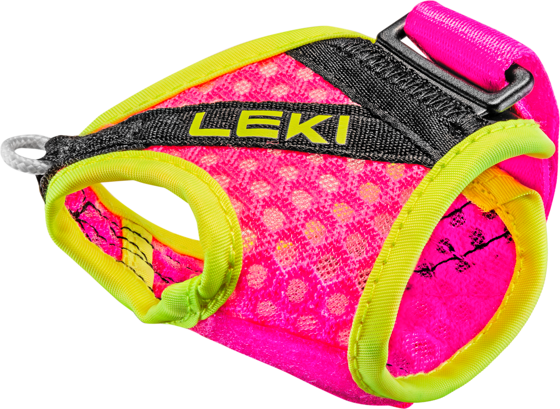 LEKI Shark Frame Strap Mesh Neonpink - Neonyellow