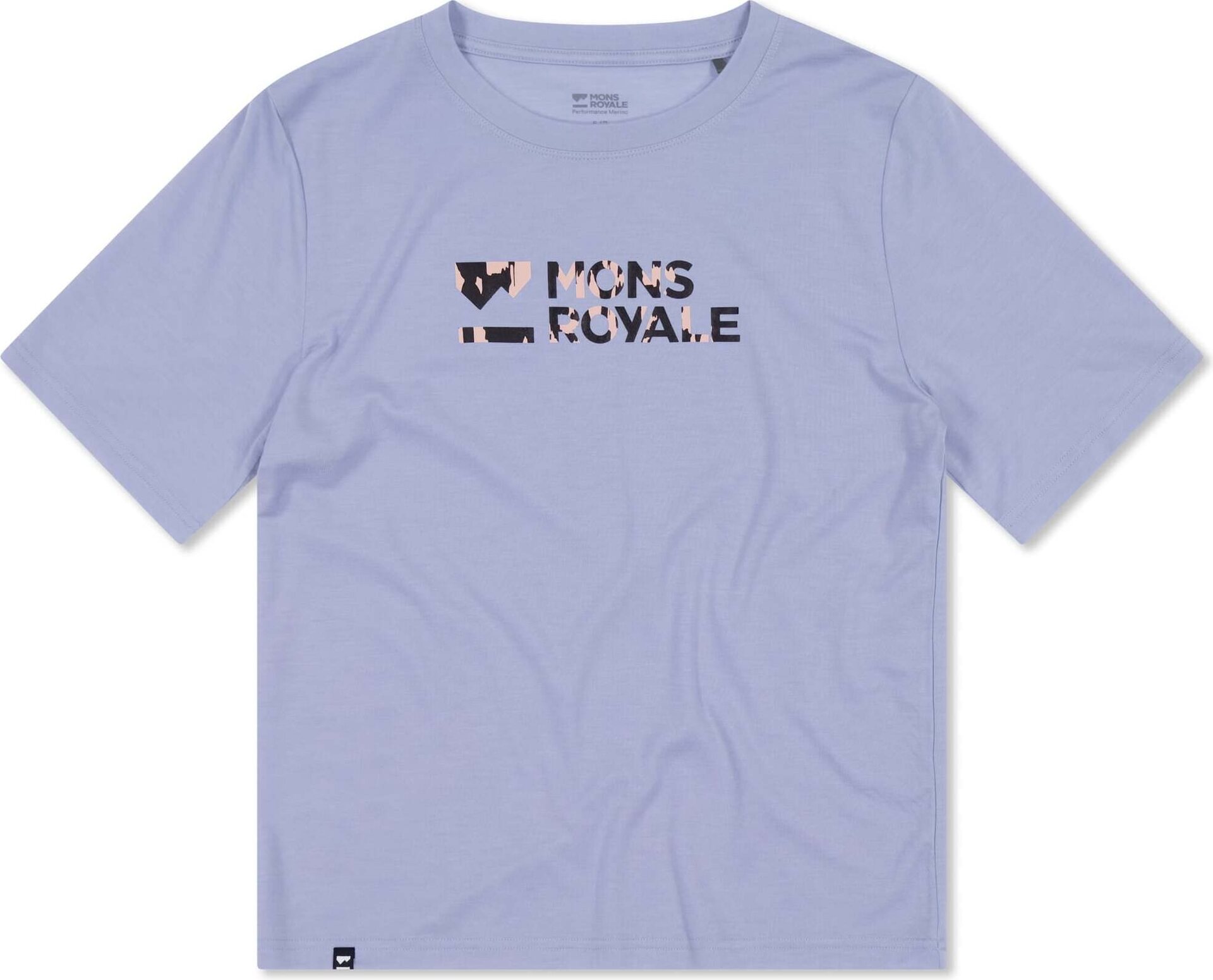 Mons Royale Icon Merino T-Shirt Womens Skyline