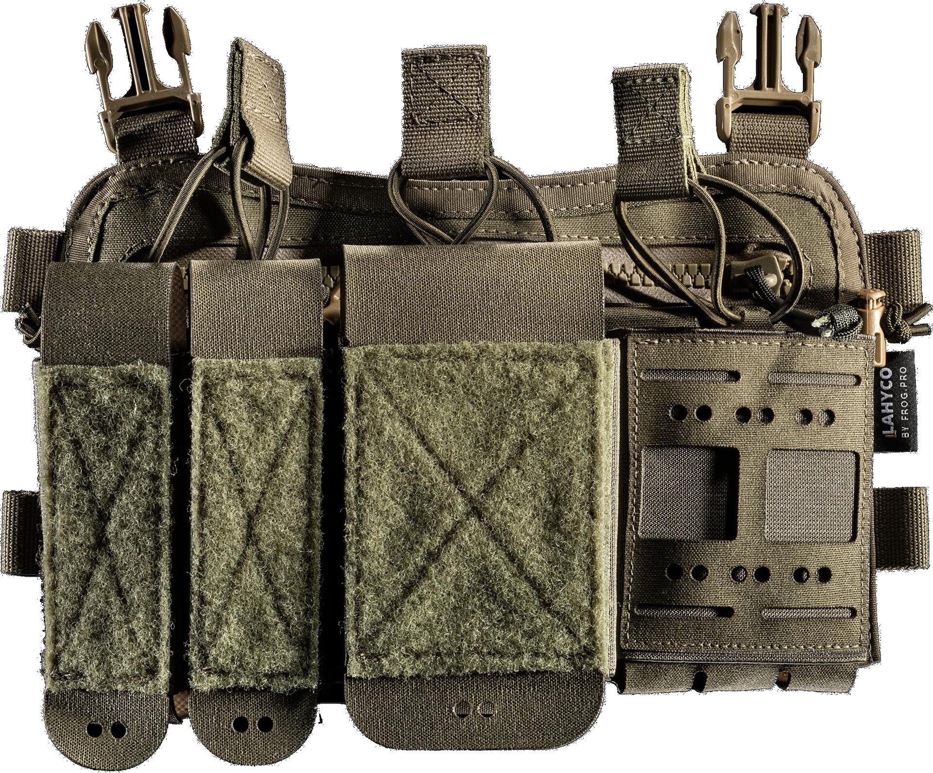 FROG.PRO Modular Reconnaissance Chest Rig Ranger Green