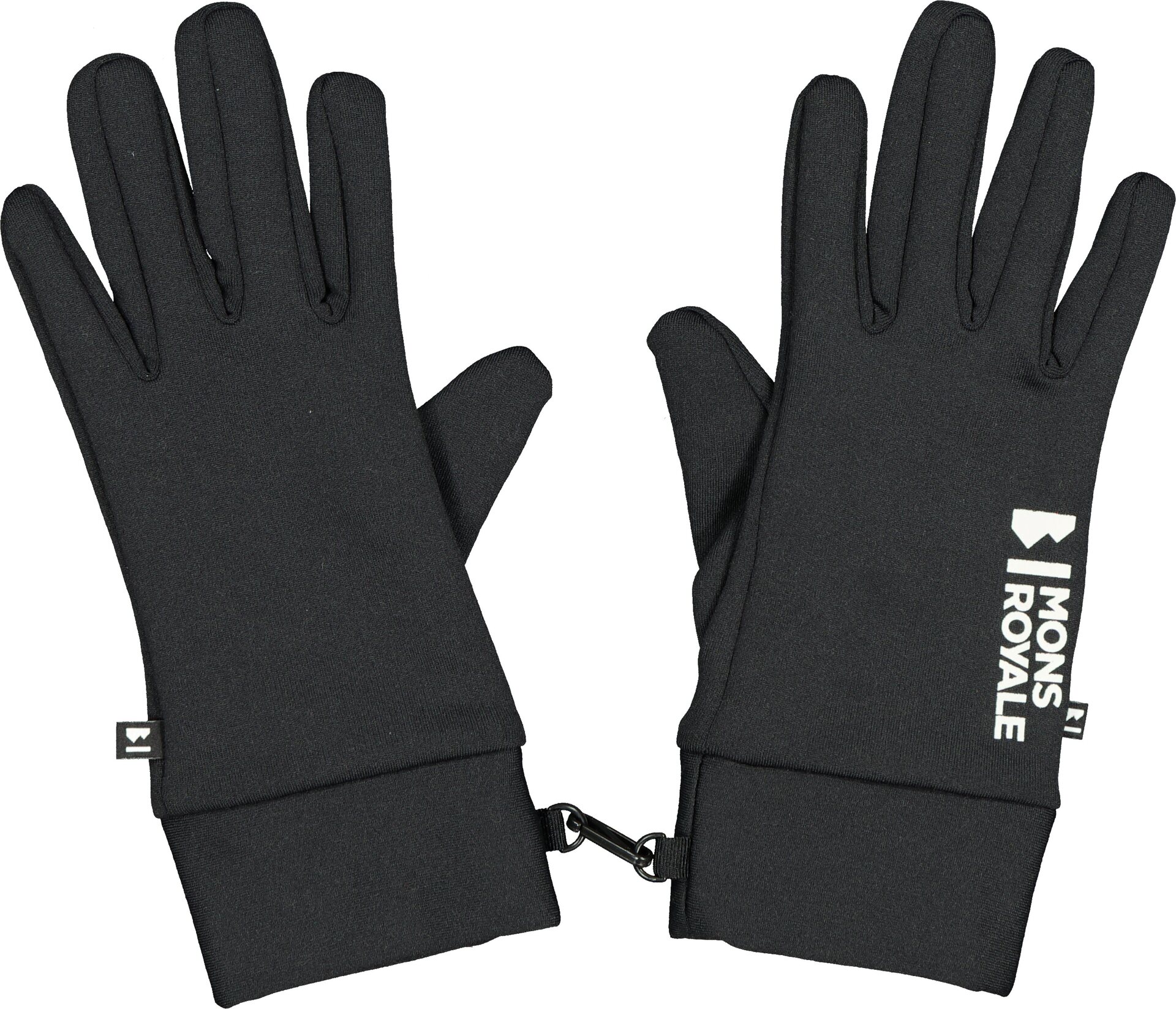 Mons Royale Elevation Merino Fleece Gloves Black