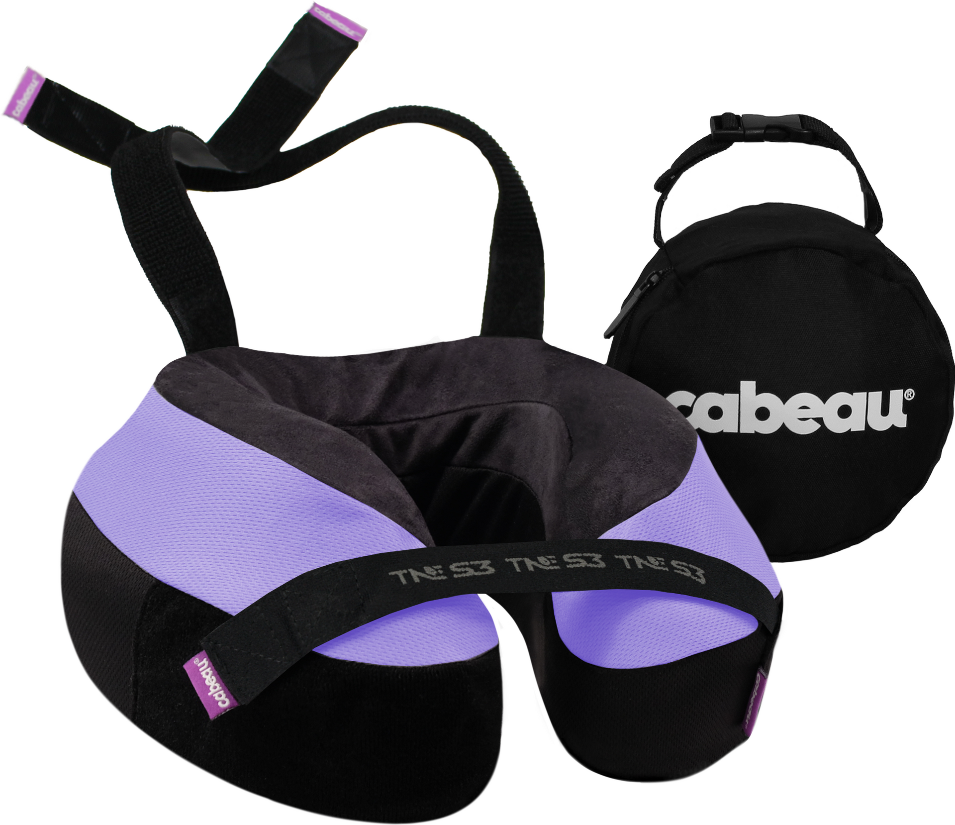 Cabeau The Neck's Evolution Black / Lavender