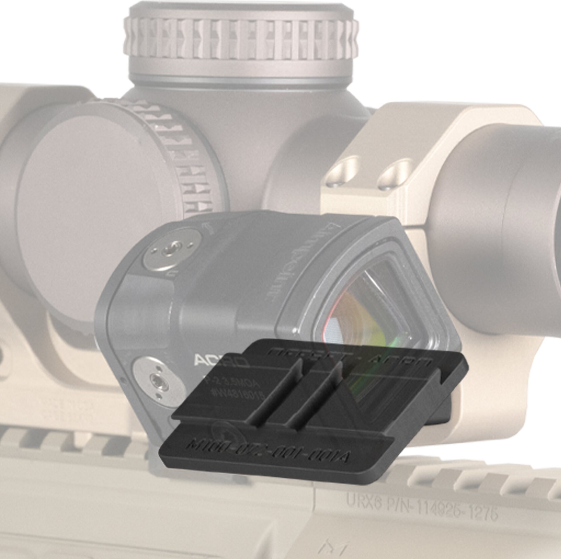 Reptilia AUS™ Offset for Aimpoint® ACRO™/Steiner Optics® MPS™ Black