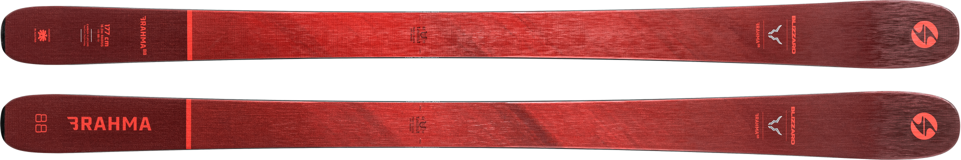 Blizzard Brahma 88 (Flat) 2021 Red