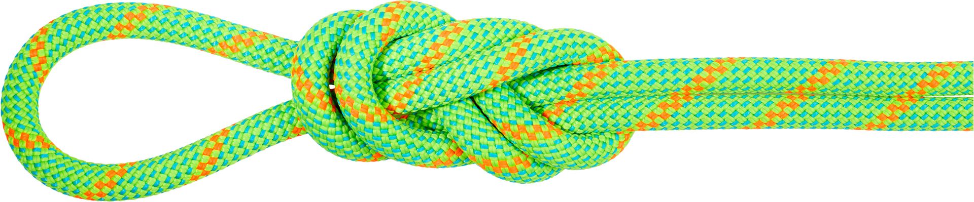 Mammut 8.0 Alpine Eco Dry Rope Neon Green-Vibrant Orange