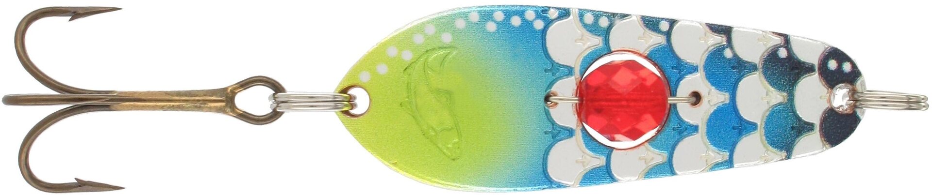 Kuusamon Uistin Räsänen 50mm/11g Pearl BLU/GR/S-C