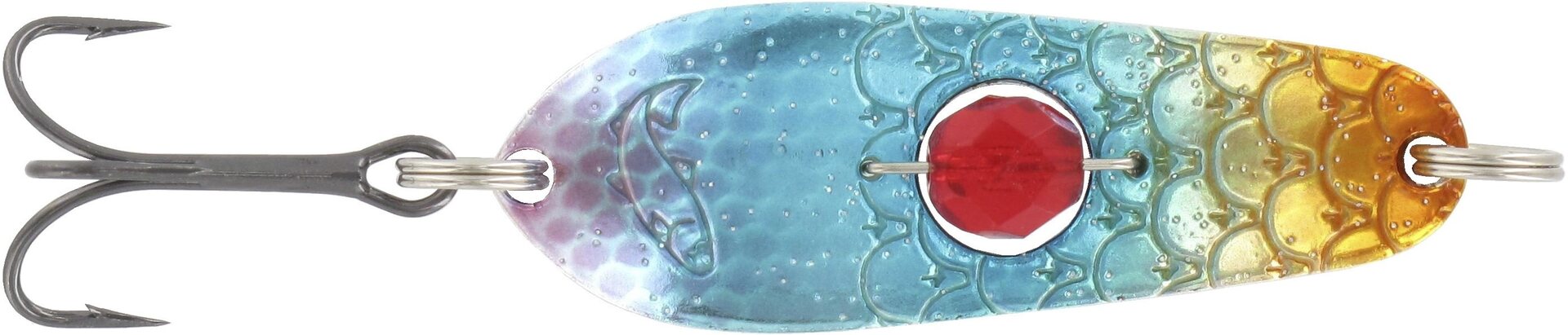 Kuusamon Uistin Räsänen 50mm/11g Pearl GL/R/O/BLU-S, UV