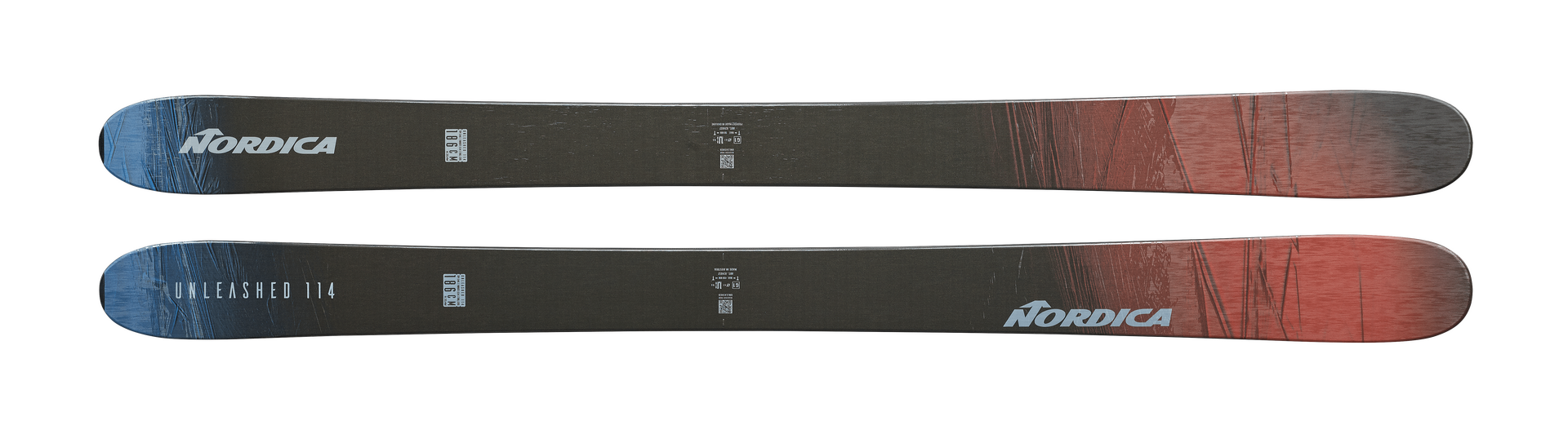 Nordica Unleashed 114 (Flat) Red / Black / Blue