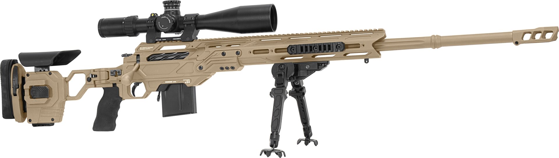 Cadex CDX-MC Kraken Multi-Caliber (338 Lapua, 27" Barrel) Tan