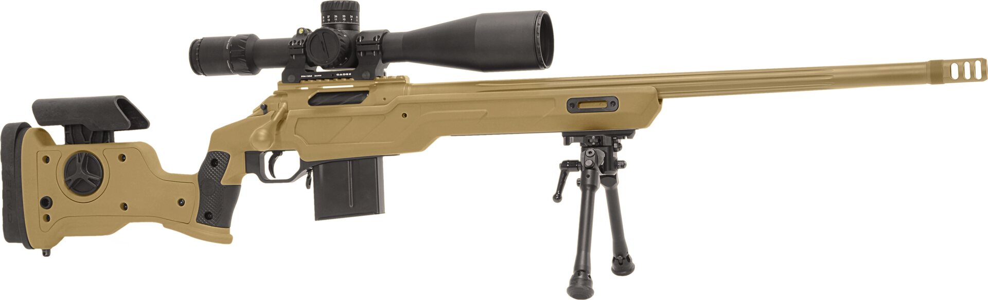 Cadex CDX-R7 SHP, Long Action Tan