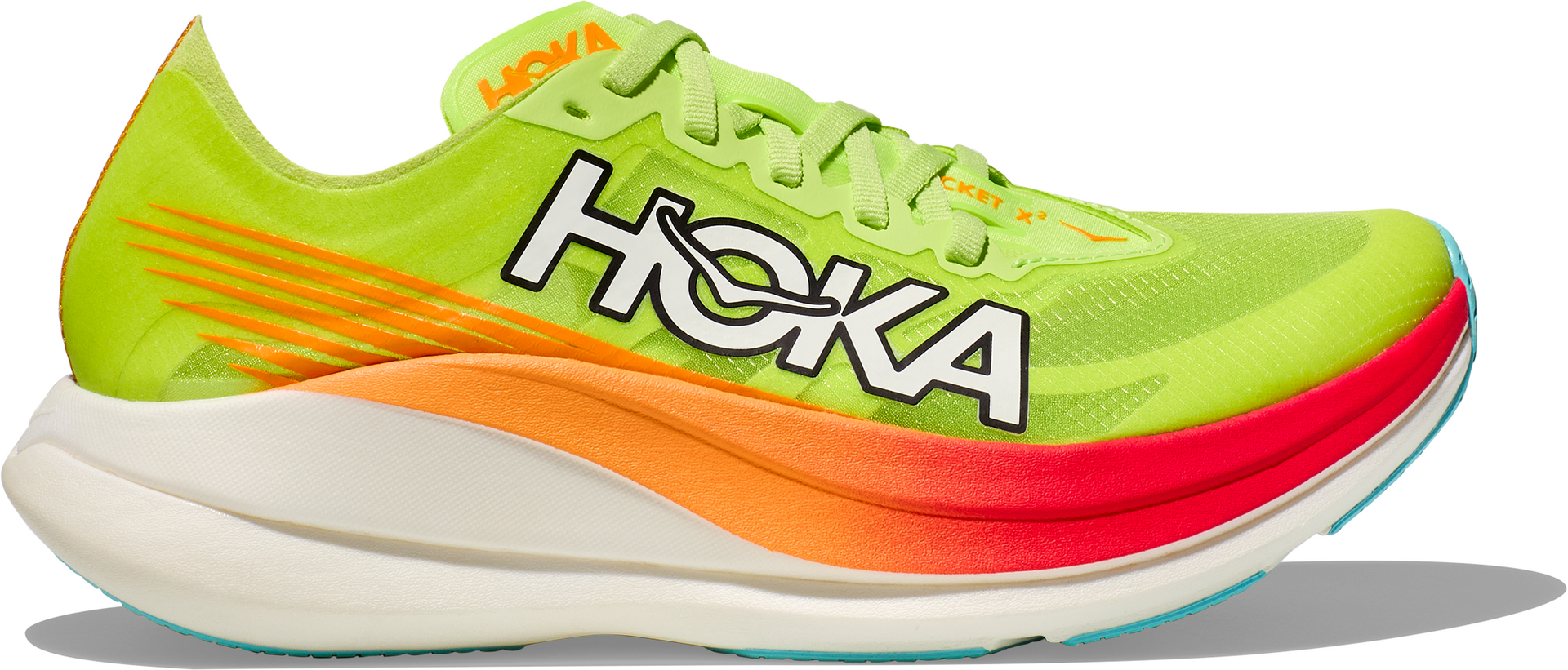Hoka Rocket X 2 Unisex Lettuce / Solar Flare