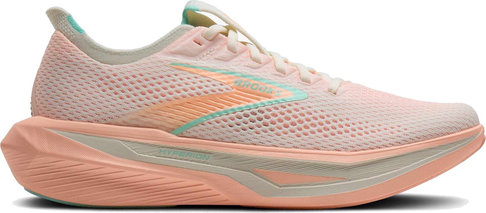 Brooks Hyperion 3 Womens Coconut/Coral/Yucca