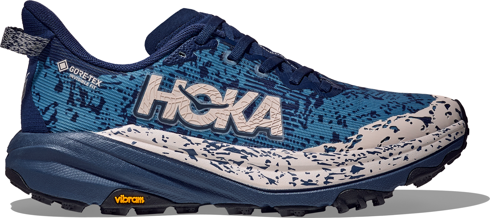 Hoka Speedgoat 6 GTX Womens Midnight Blue / Alpine Blue