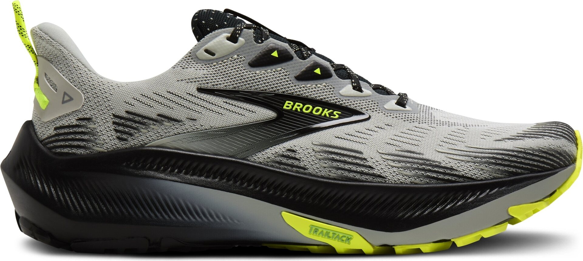 Brooks Ghost Trail Mens Grey/Black/Nightlife
