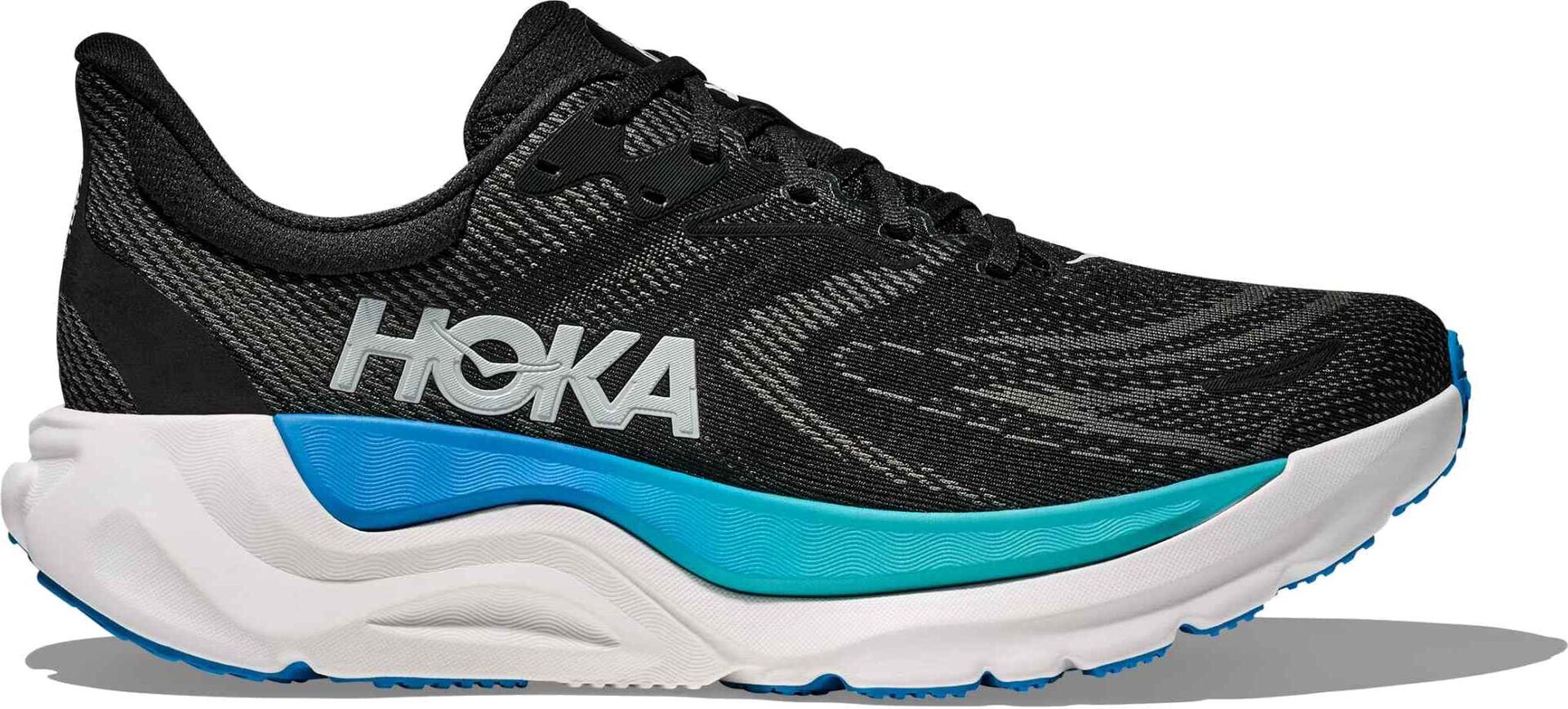 Hoka Arahi 8 Wide Mens Black/Skyward Blue