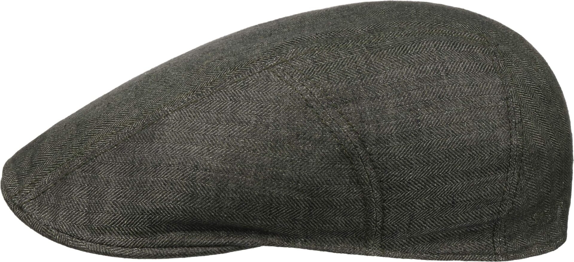 Stetson Ivy Cap Linen Olive Herringbone