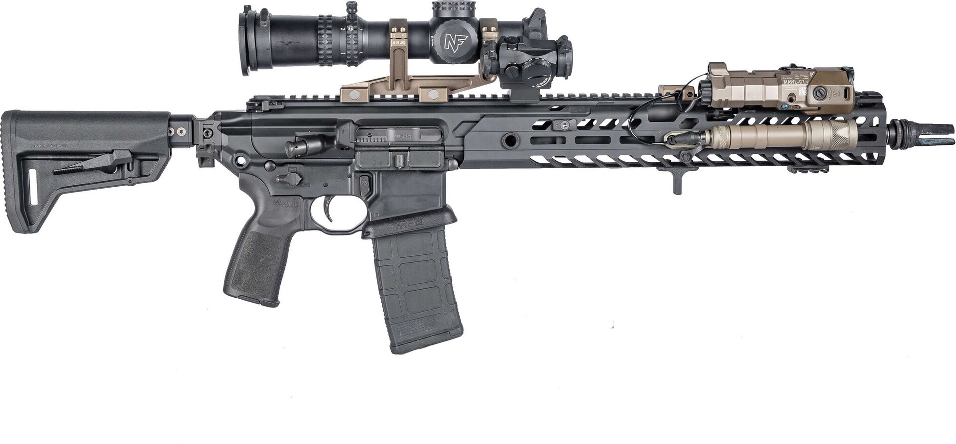 Arisaka Zero Retention Clamp, MCX MCX Virtus w/ SIG OEM Slim Handguard