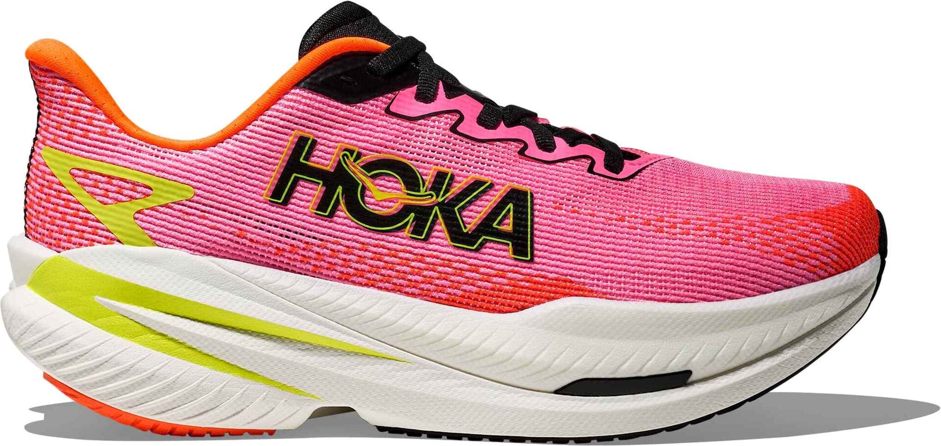 Hoka Mach X 3 Womens Neon Rose/Neon Tangerine