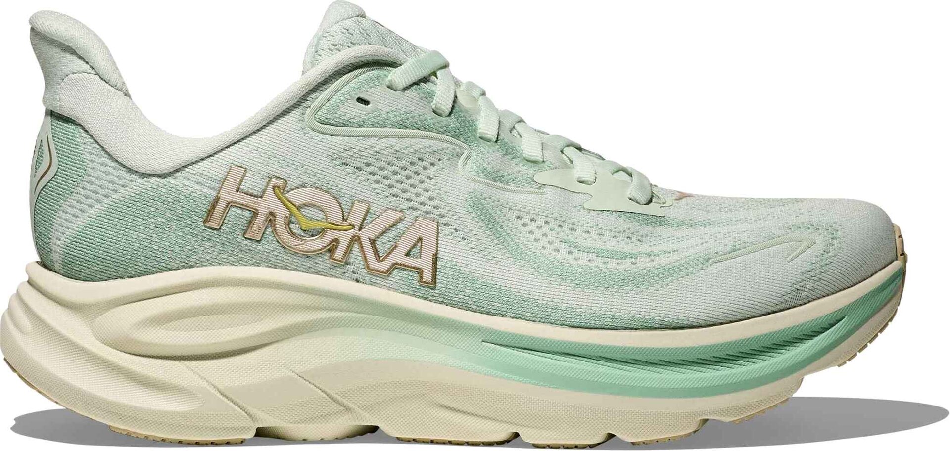 Hoka Clifton 10 Womens Sea Glass / Jadeite