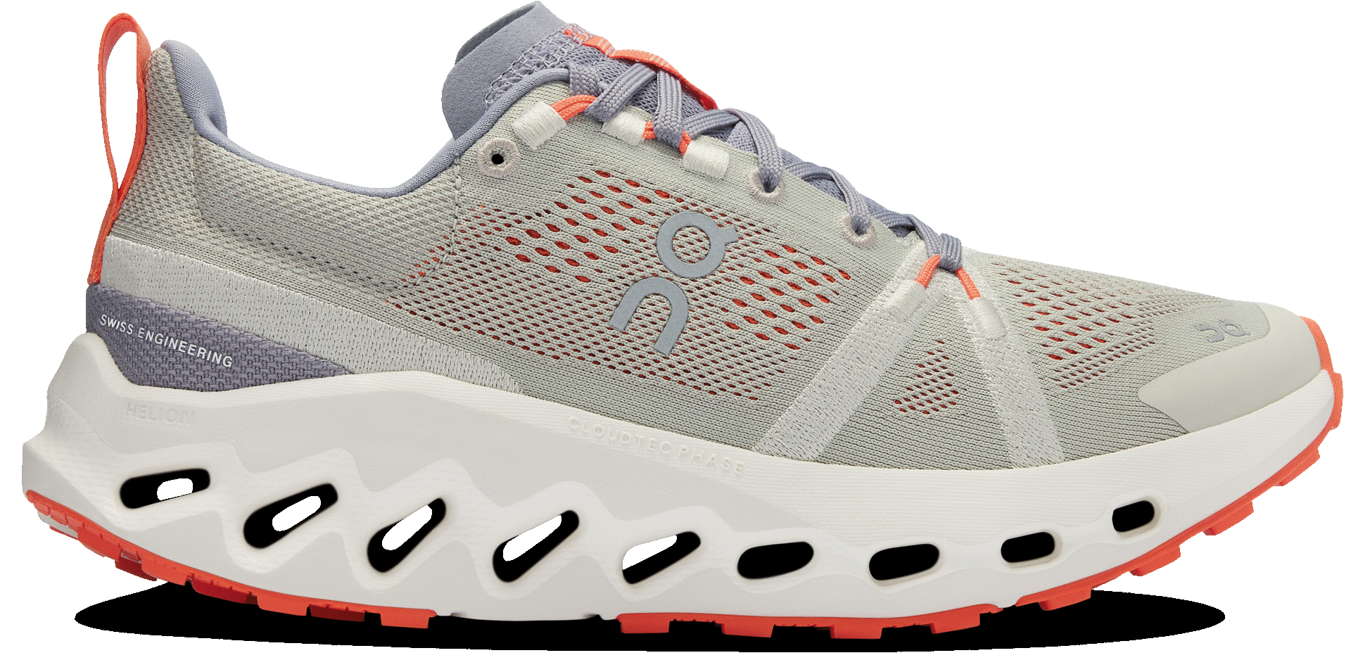 On Cloudsurfer Trail Womens Fossil / Ivory