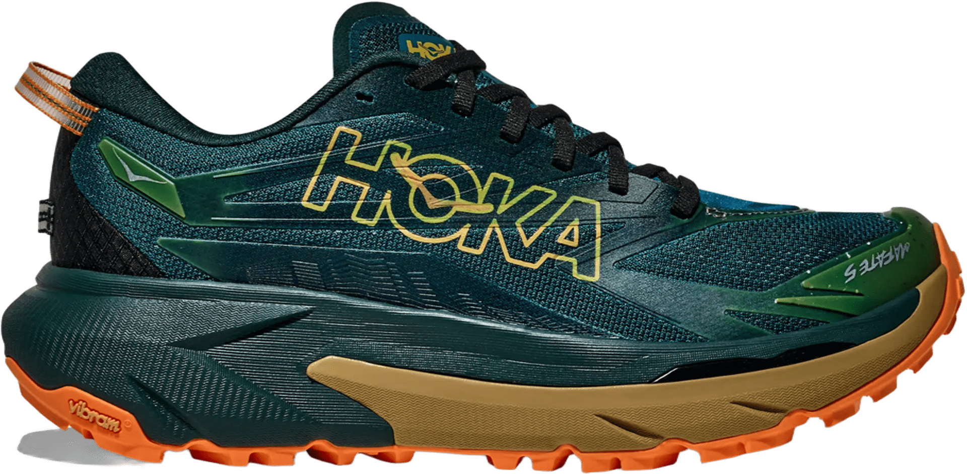Hoka Mafate 5 Mens Tidal Wave / Mustard Ceed
