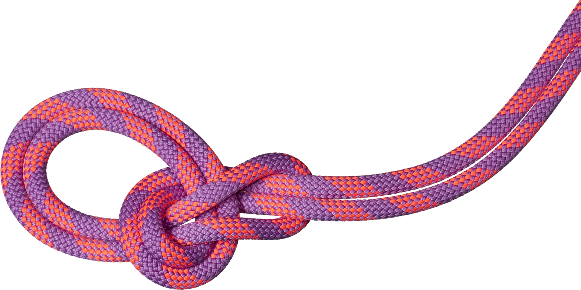 Mammut 9.5 Crag Dry Rope Lavandin-Vibrant Orange (Dry Duodess)