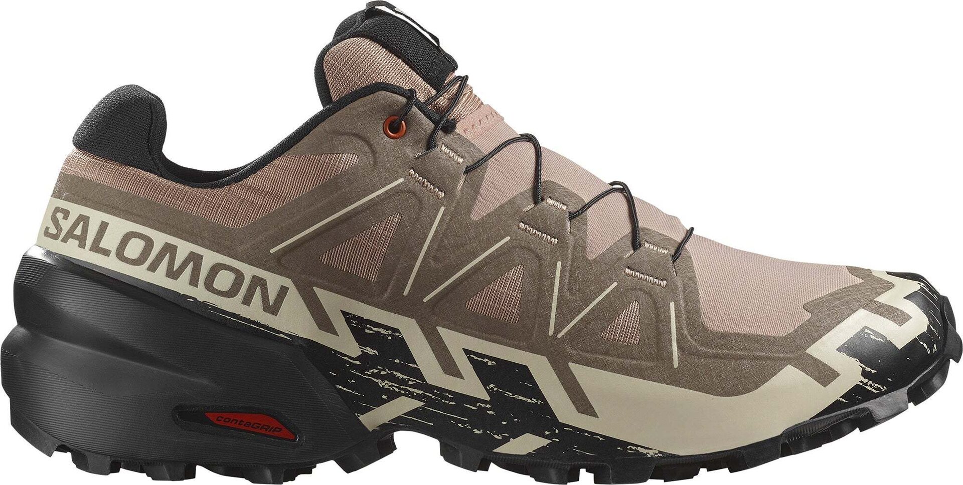 Salomon Speedcross 6 Mens Natural/Black/Almond Milk