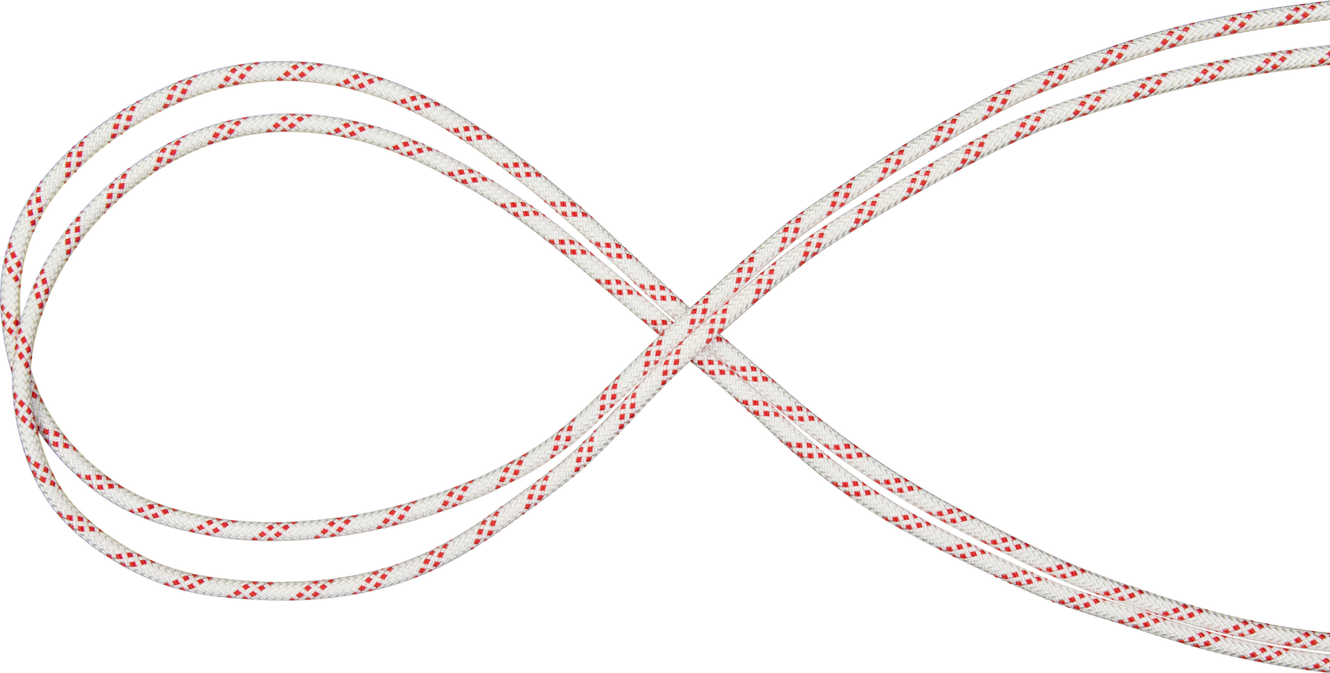 Mammut 10.0 Performance Static, metreittäin White-Red