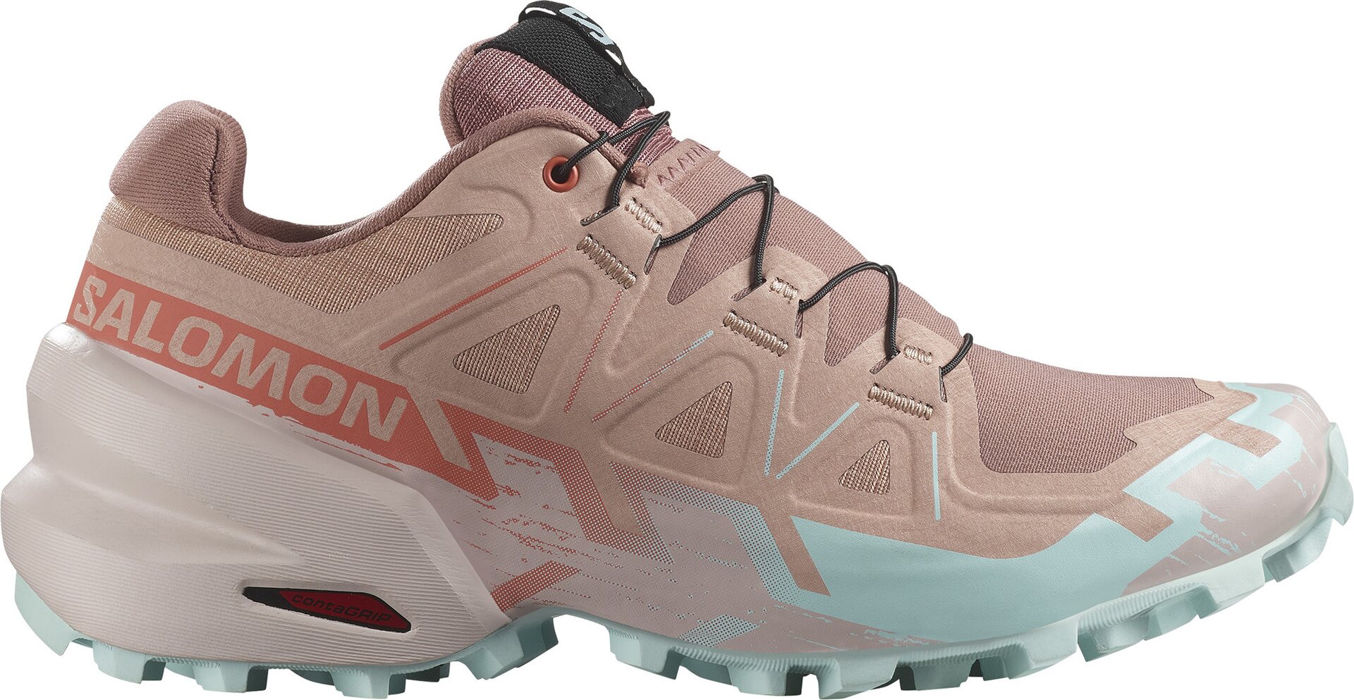 Salomon Speedcross 6 Womens Mahogany Rose / Hushed Violet / Iced Aqua