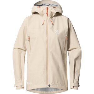 Haglöfs ROC Flash GTX Jacket Womens, Chalk Beige, XL