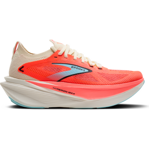 Brooks Hyperion Max 3 Womens, Coconut/Fiery Coral/Atomizer, EUR 41 (US 9.5)