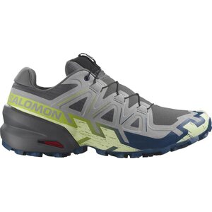 Salomon Speedcross 6 Mens, Castlerock / Lime Cream/ Poseidon, EUR 42 (UK 8.0)