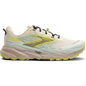 Brooks Cascadia 19 Womens, Coconut / Misty Blue / Ebony, EUR 39 (US 8)