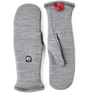 Hestra Gravita Merino Liner Mitt, Grey, 11