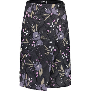Maloja MoskenesM. Alpine Puffer Skirt, Deep Black Brushflower, S
