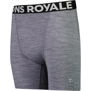 Mons Royale Hold 'Em Boxer, Grey Heather, S