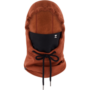 Mons Royale Decade Merino Fleece Hood, Sienna, One Size
